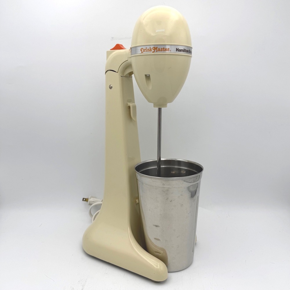 Hamilton Beach DrinkMaster Milkshake Maker Cream Model 727-2 Retro Mixer